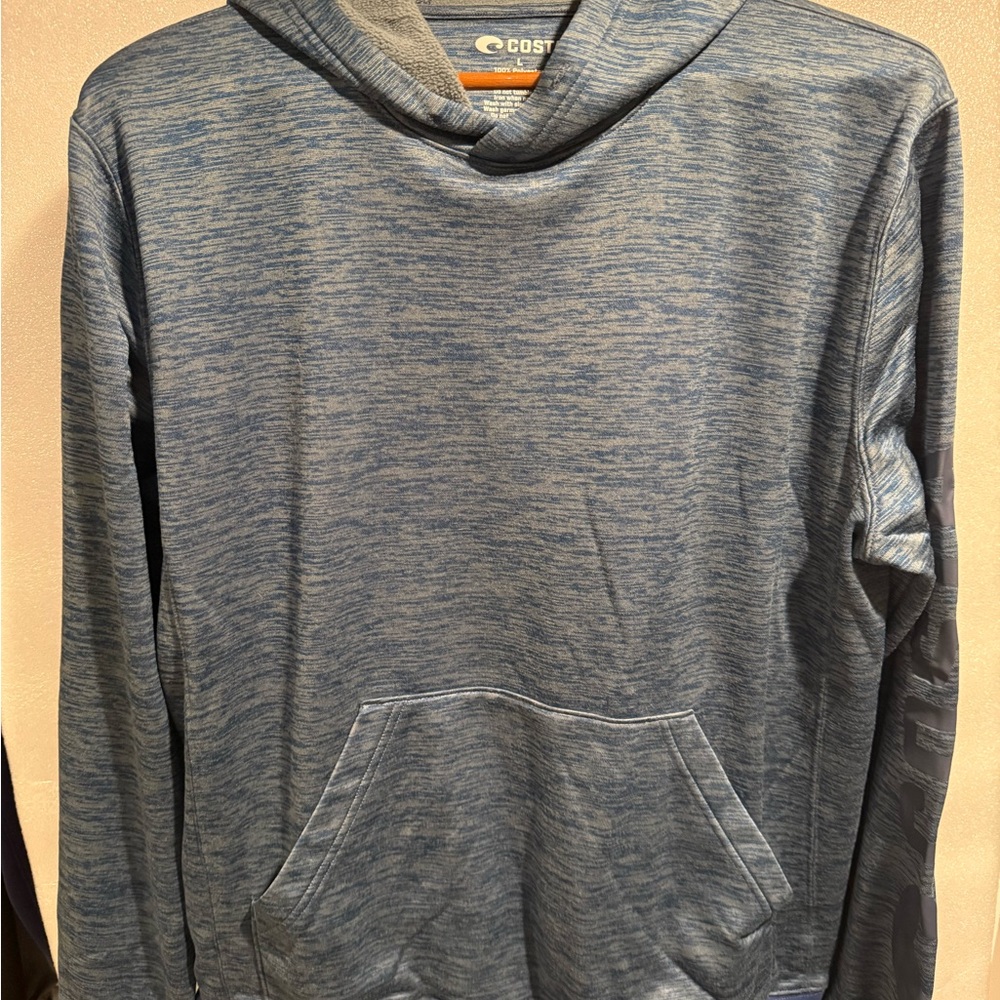 Costa Men's Blue Hoodie